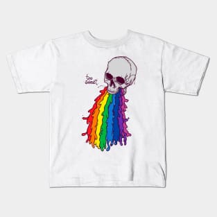 PUKE SKULL Kids T-Shirt